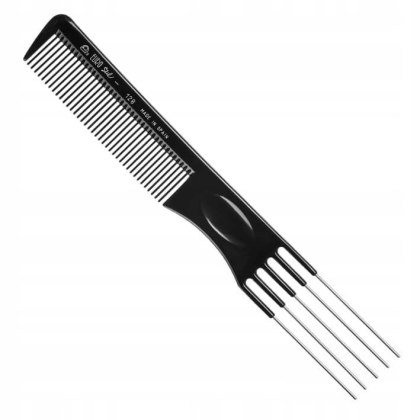 Grzebień fryzjerski 5 metalowych zębów 19,5 cm EUROSTIL