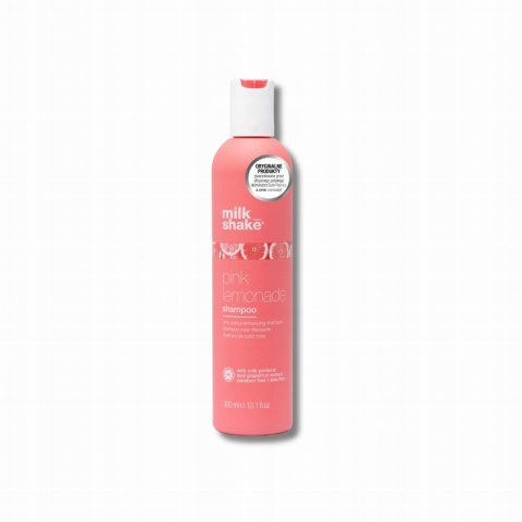 Milk Shake Pink Lemonade Szampon 300 ml nadaje blond włosom lekki różowy odcień Milk Shake Pink Lemonade Szampon 300 ml nadaje blond włosom lekki różowy odcień