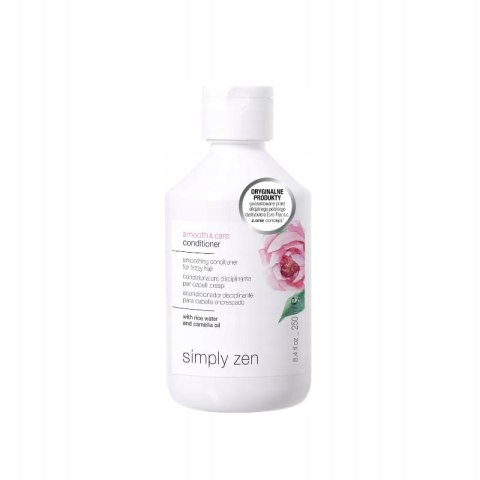 Simply Zen Smooth & Care Odżywka 250 ml Wygładzająca odżywka do włosów puszących się. Simply Zen Smooth & Care Odżywka 250 ml Wygładzająca odżywka do włosów puszących się.